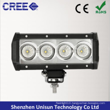 Single Row 7.5inch 9-48V 40W CREE LED Auto 4X4 Light Bar